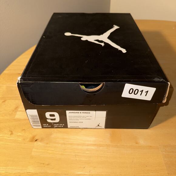 Jordan 6 Ring Men’s Size 9 Shoes 322992-033 DS OG ALL. Venom Green New Size main image 9